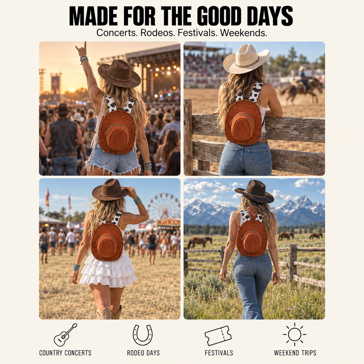 Cowgirl Backpack